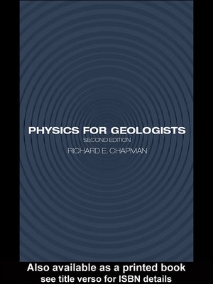 cover image of Physics for Geologists, Second Edition